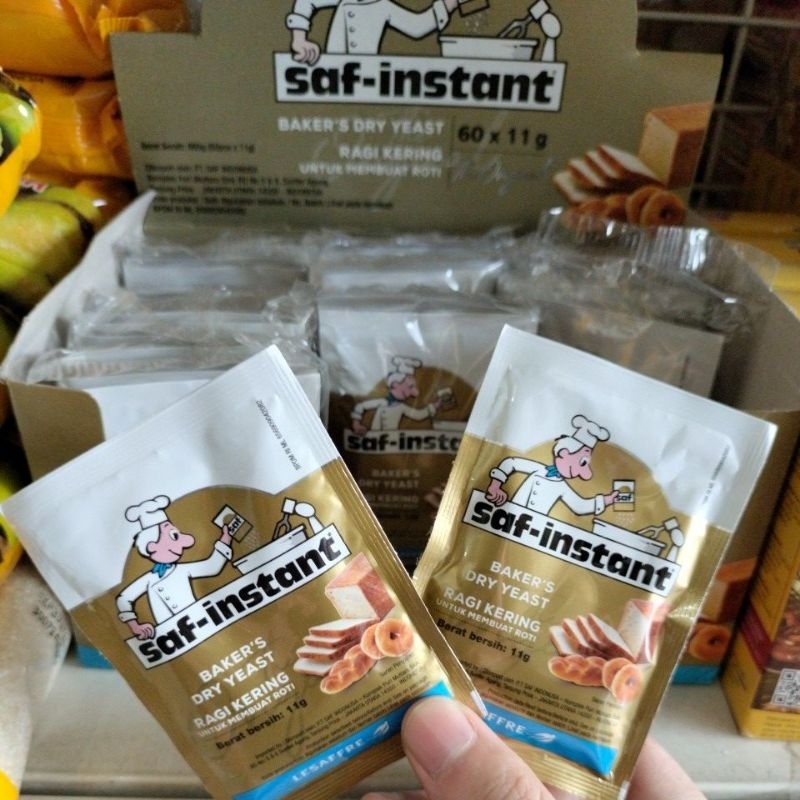 

Saf Instant Sachet isi 4 sachet x 11gr