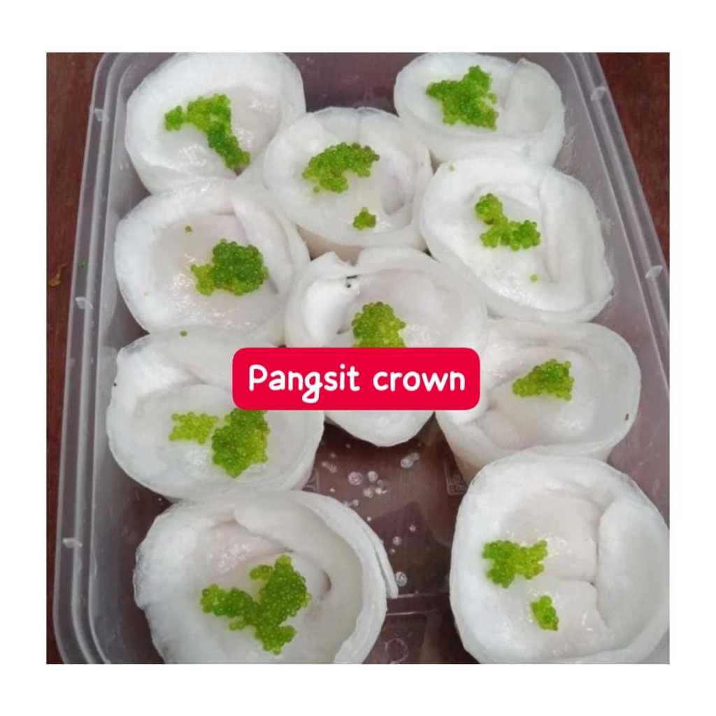 

PANGSIT CROWN Frozen Food Kuah Free Saus Dimsum Beku Halal