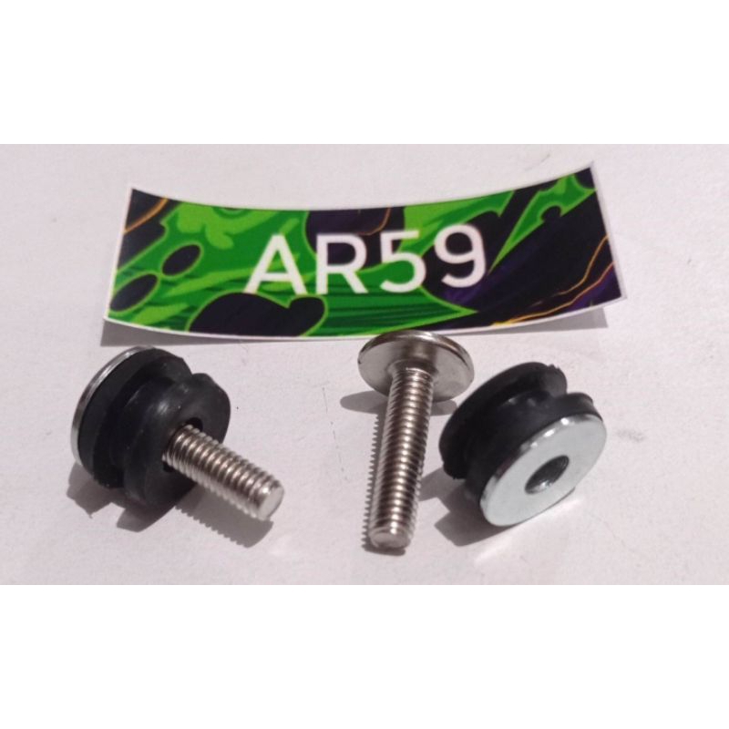Karet Bosh Ring Baut Cover Body Aki Filter Udara Spakbor Depan Tirev Smash Supra X karisma grand dll