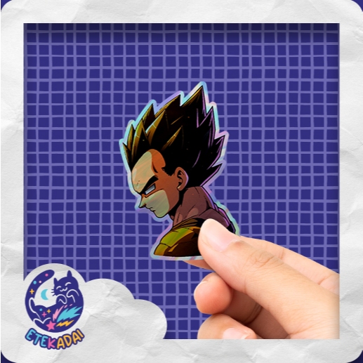 

Stiker Hologram Anime Dragon Ball Vegeta Side Potrait