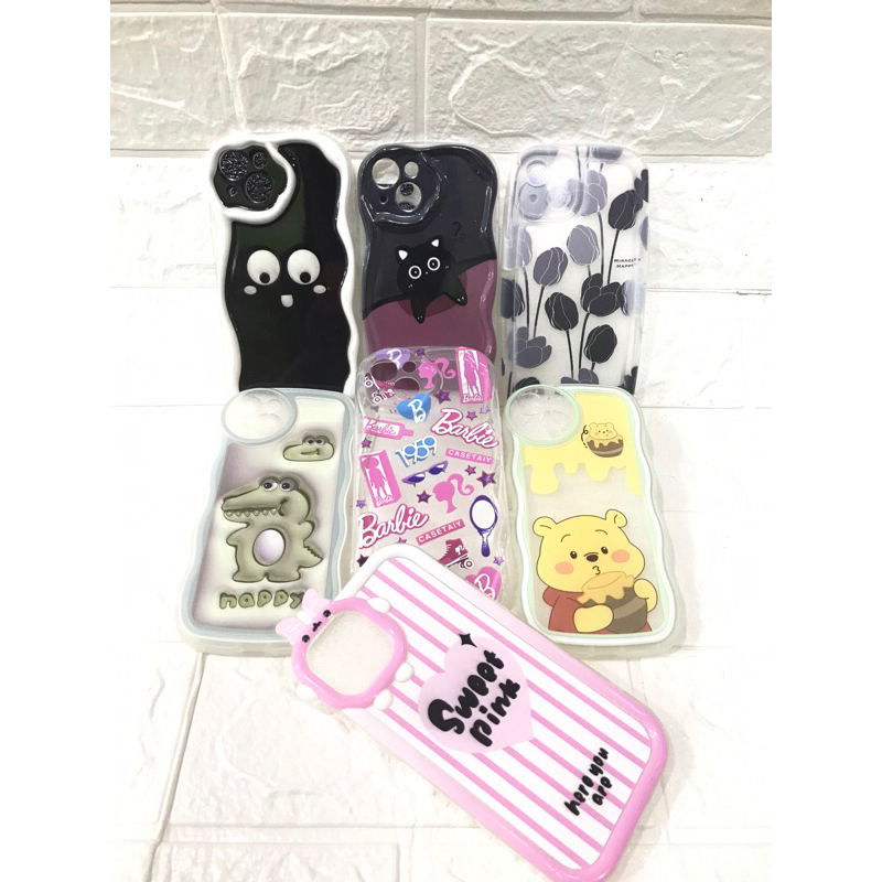 Case motif gelombang lucu IPHONE 13