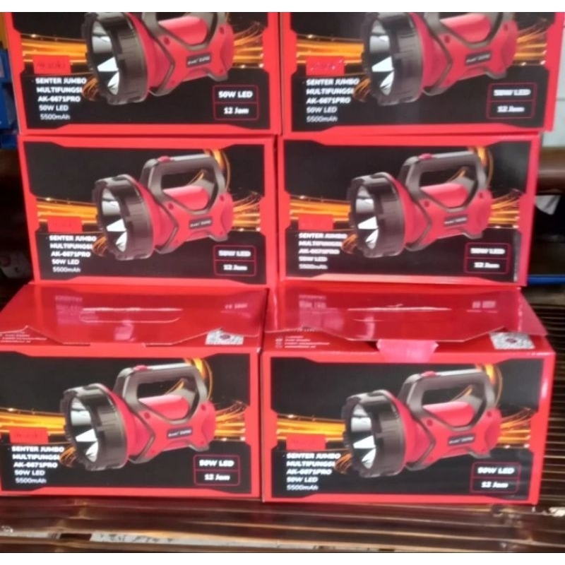 Senter Aoki Jumbo Ak 6671 Senter Led