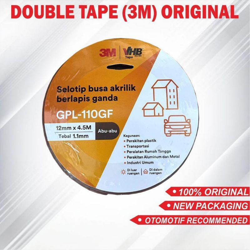 

double tape vhb 12mm 24mm original