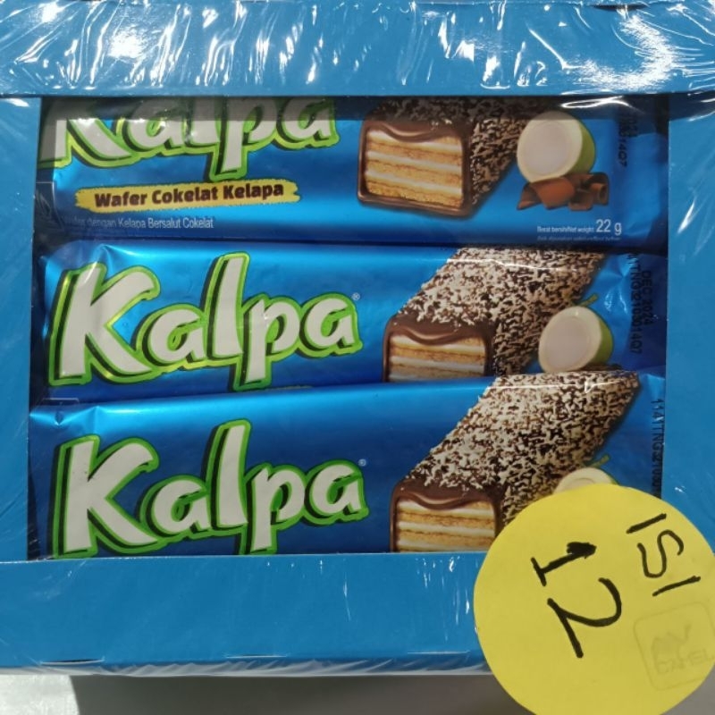 

Kalpa wafer coklat kelapa 1box