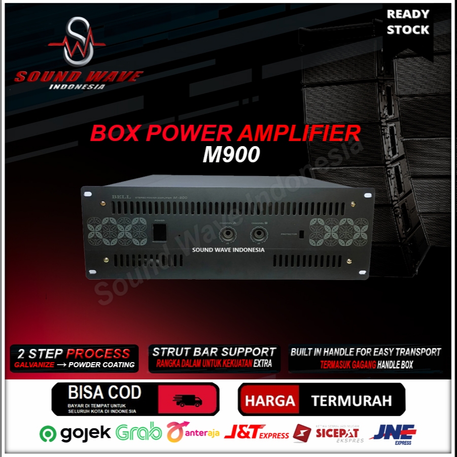 BOX POWER AMPLIFIER BELL M900