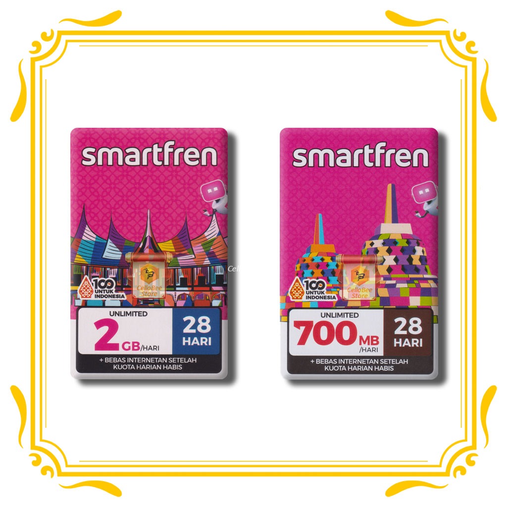 [Kode Only] Voucher Data Smartfren Unlimited Harian