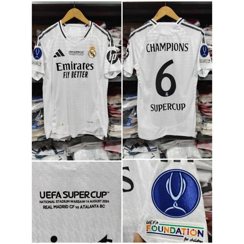 ( PLAYER ISSUE ) JERSEEY BOLA MADRID HOME PLAYER ISSUE PI 2024 2025