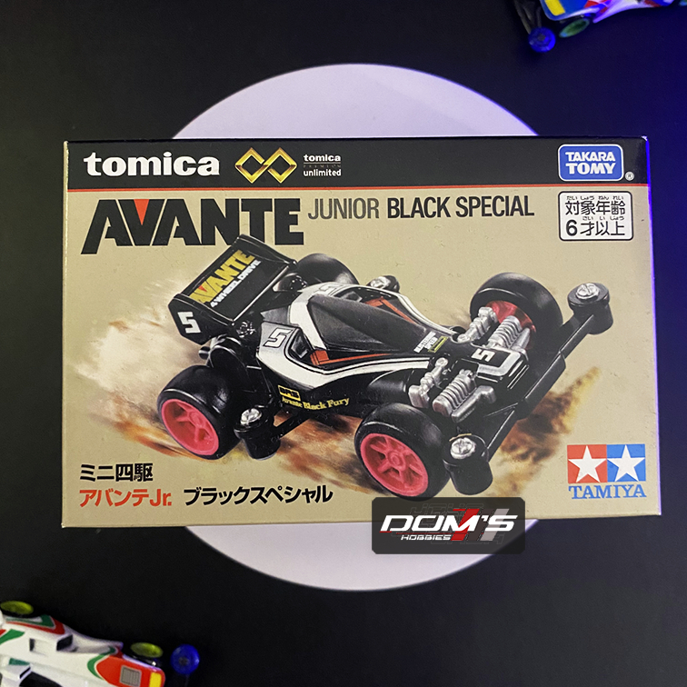 TOMICA TAMIYA AVANTE JUNIOR BLACK SPECIAL - TOMICA X TAMIYA