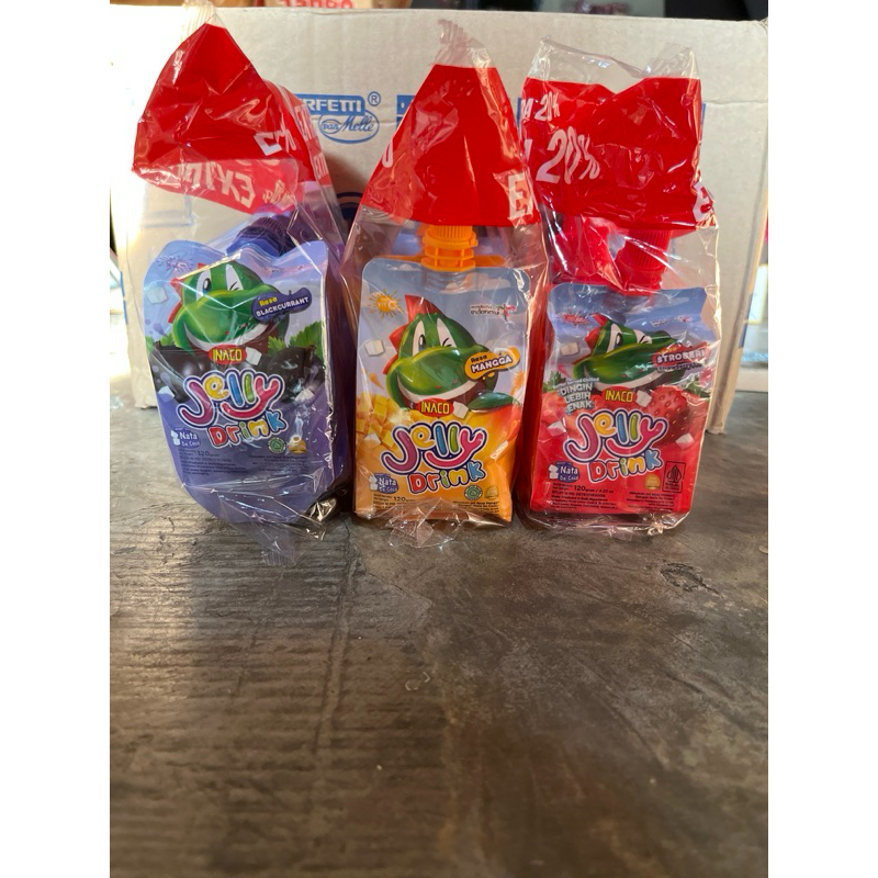 

Nafariz724 Inaco Jelly Drink Nata De Coco 120Ml X 5 Pcs