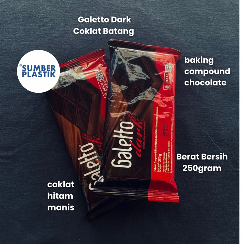 

COKLAT BATANG GELETTO 250g - COKLAT BATANG HITAM MANIS