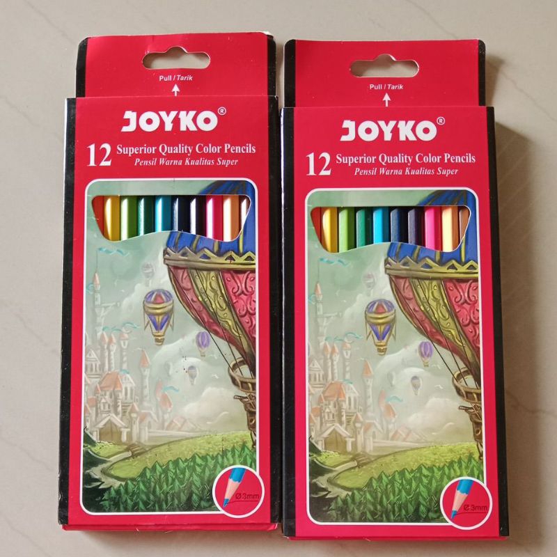 

pensil warna dan crayon