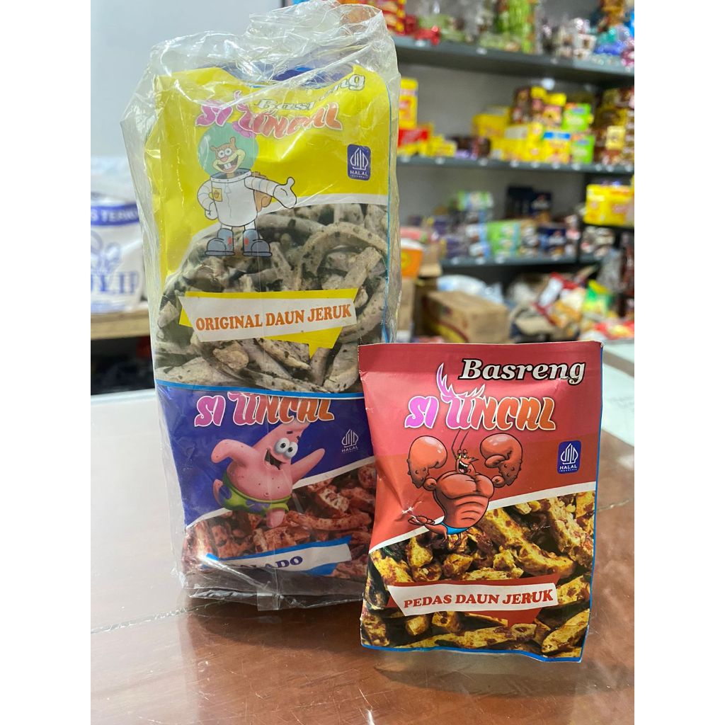 

Basreng Daun Jeruk Viral Si Uncal isi 20 Bks @10gram