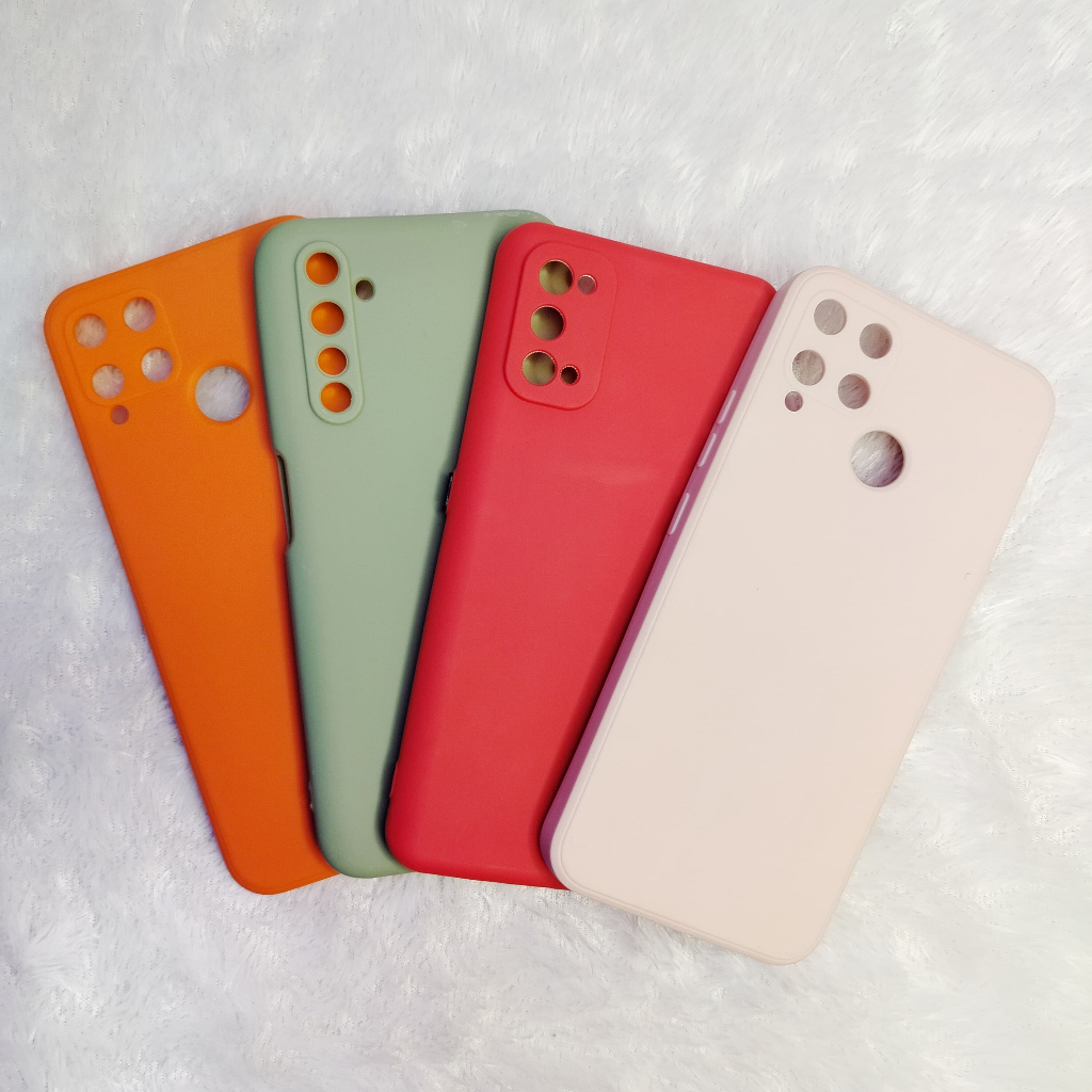 Case Realme C25 6 7 Pro Softcase PREMIUM Polos