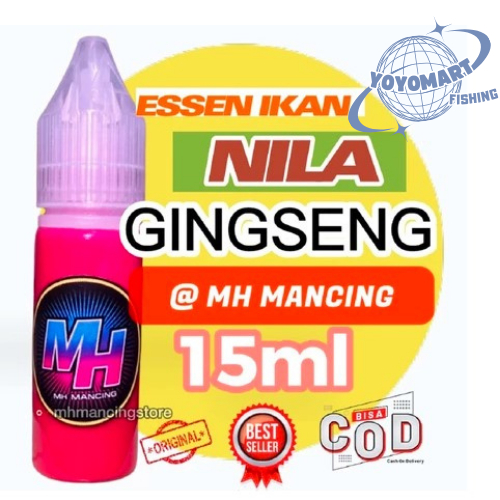 YOMART FISHING - Essen Buat Ikan Nila Aroma Gingseng 15ml MH Mancing