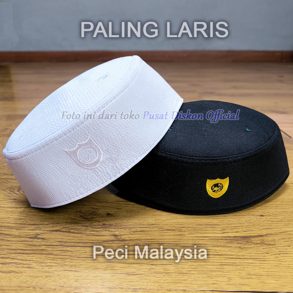 Peci Kopiah MALAYSIA Kopiah Putih Songkok Putih Malaysia Peci Malaysia Kopiah Malaysia Peci Songkok