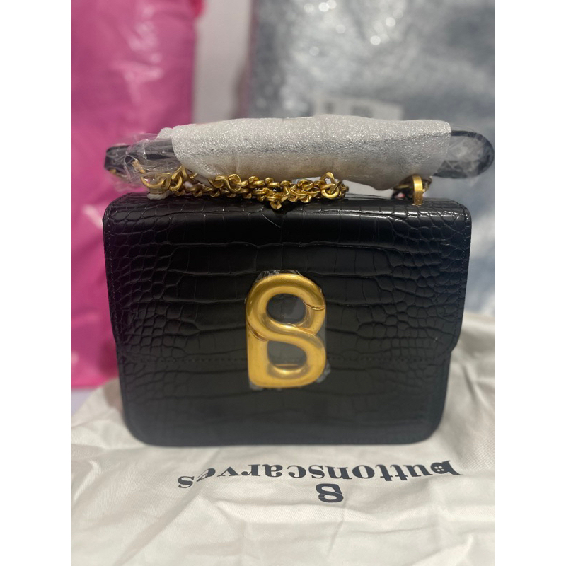 new audrey chain black small buttonscarves