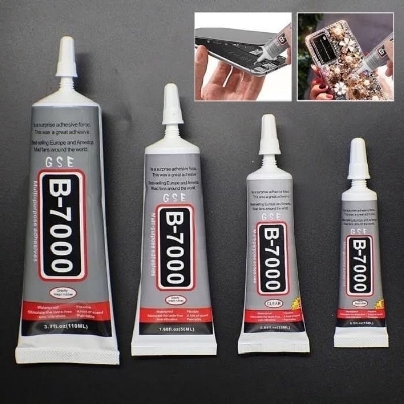 

15ml B-7000 Besar Lem LCD Layar Touchscreen Handphone BENING Lem Perhiasan Serbaguna B7000 power glue strong adhesive lem lensa kacamata lem layar hp