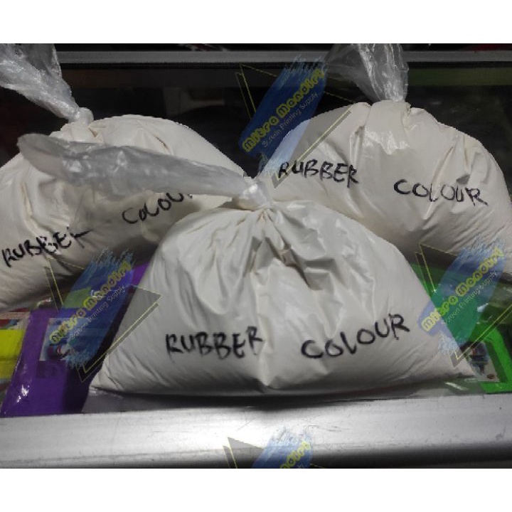 

SUPER SALE SPECTACULER Rubber Colour Pasta Sablon warna Tinta Murah 1kg