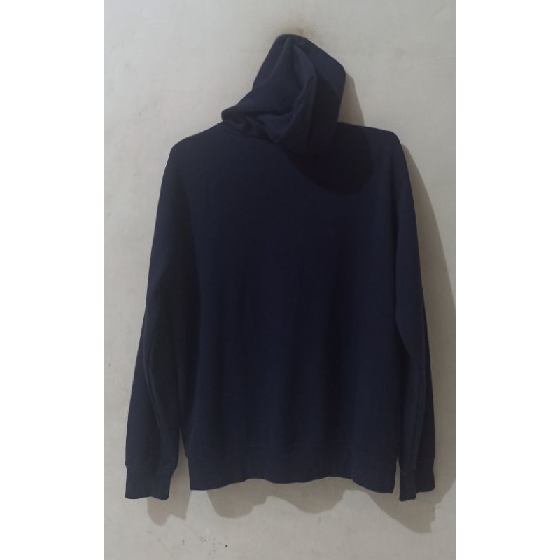 Jaket hoodie spalding navy