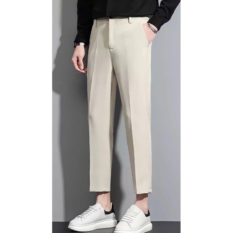 CELANA WOLL FORMAL SLIMFIT PREMIUM RIJEK MASIH BAGUS