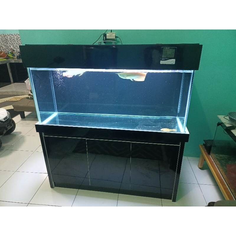 Aquarium tawar/laut 120*50*50 Filter Belakang