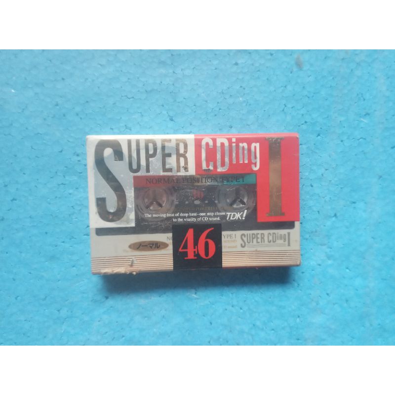 Kaset Pita kosong TDK Super CDing
