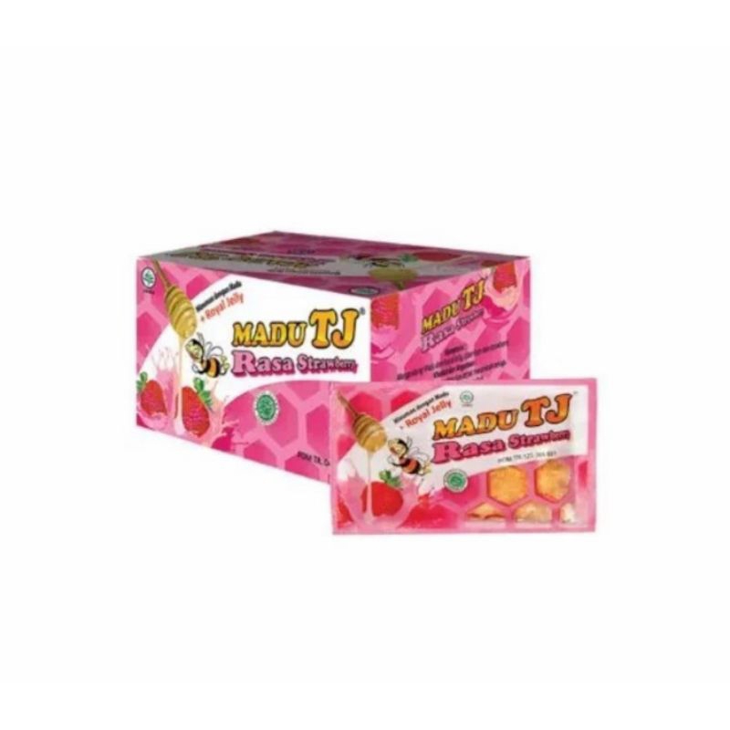 

Madu tj Sachet Strawberry Box