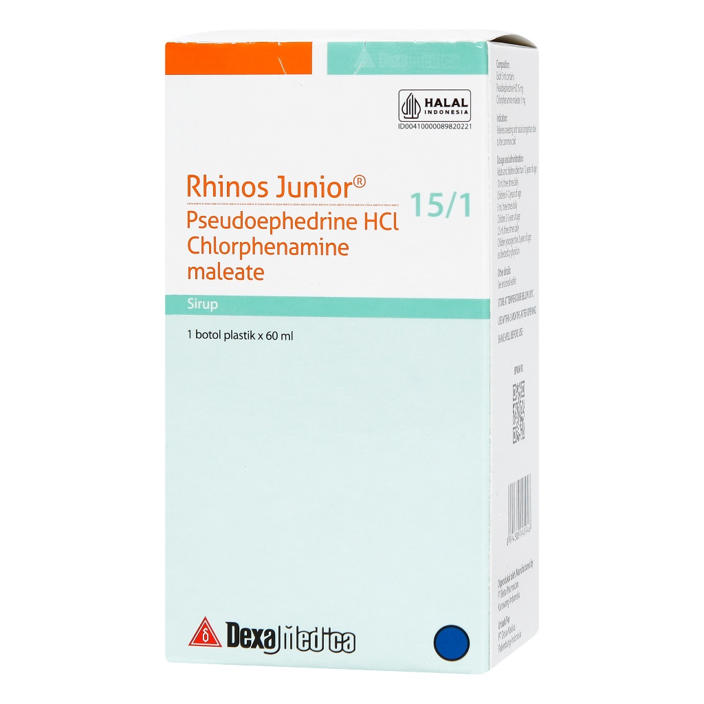 RHINOS JUNIOR SYRUP 60ML