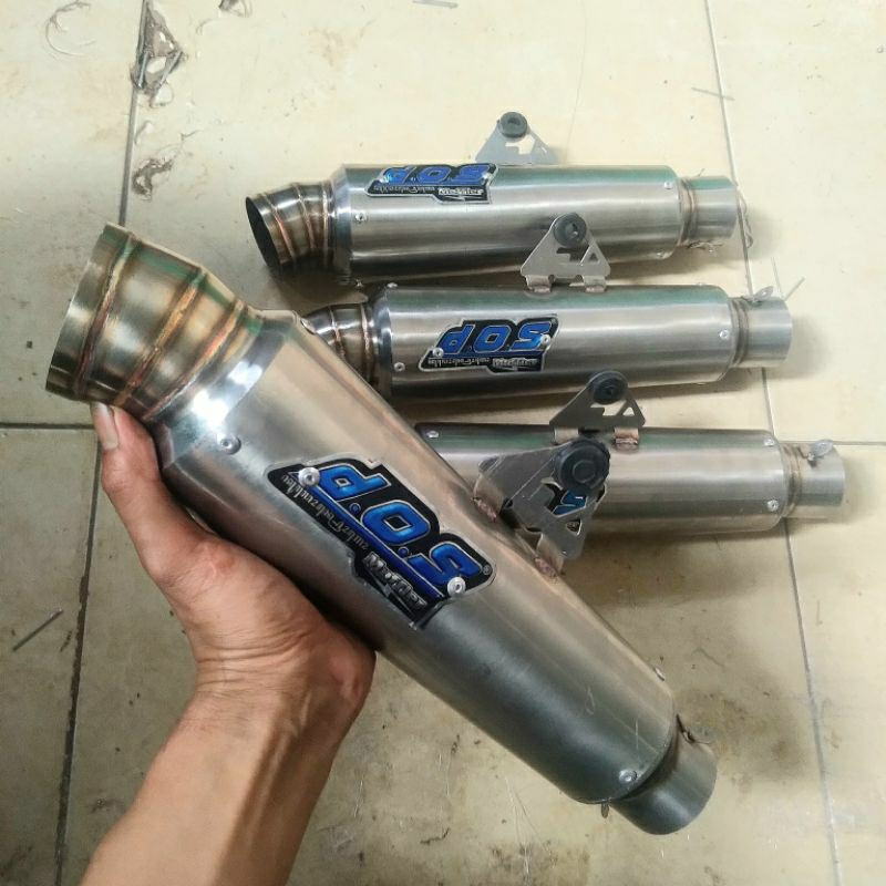 SLINCER KNALPOT DOS KOMPETISI PANJANG 25 DM 50MM SLENCER DOS