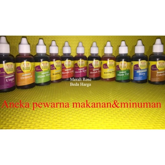 

Pewarna cair makanan koepoe koepoe 30ml