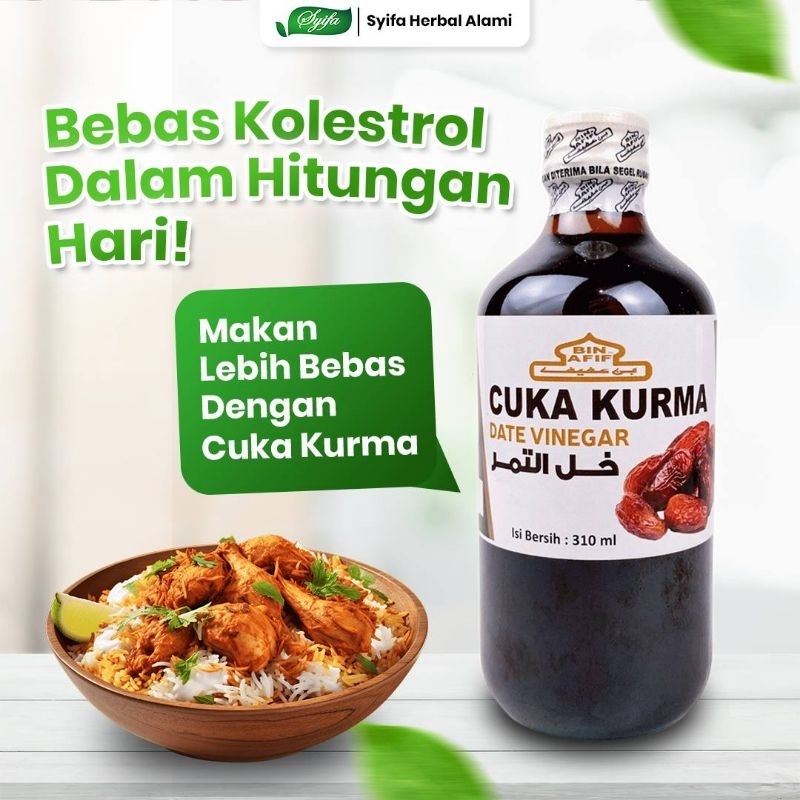 

CUKA KURMA PREMIUM DATE VINEGAR 310 ML