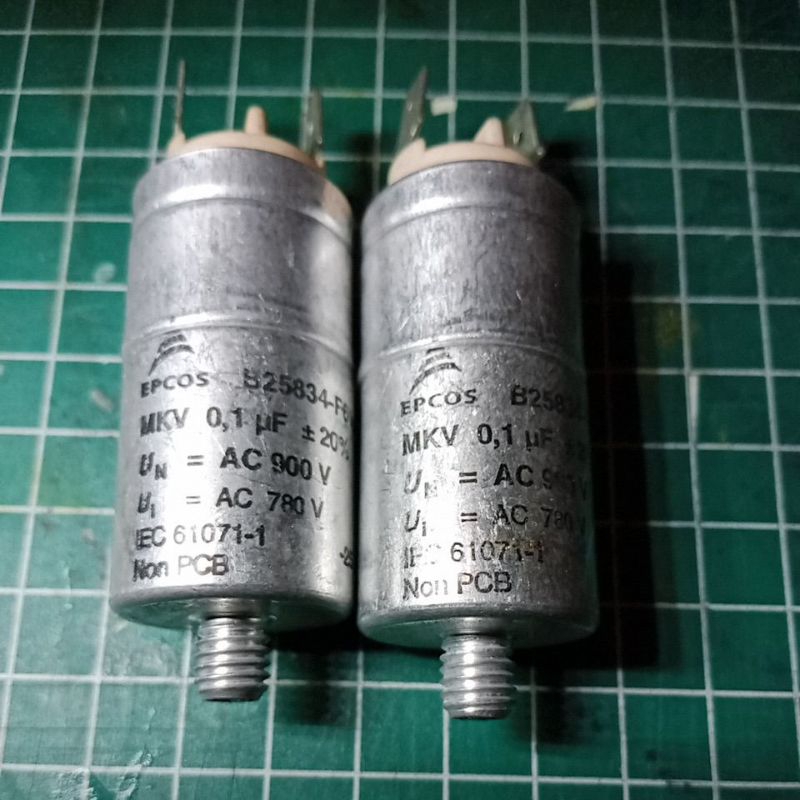 KAPASITOR OIL 0.1 UF 900VAC