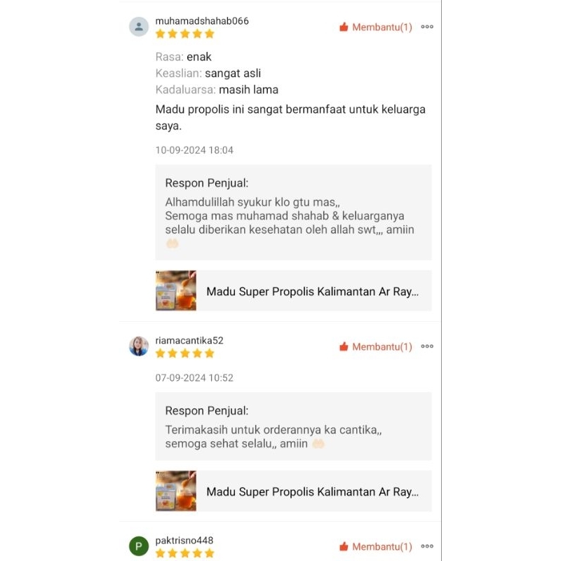 

Ay00! Madu Super Propolis Kalimantan Ar Rayhan 1 Kg Kombinasi Propolis Dan Bee Pollen Alami