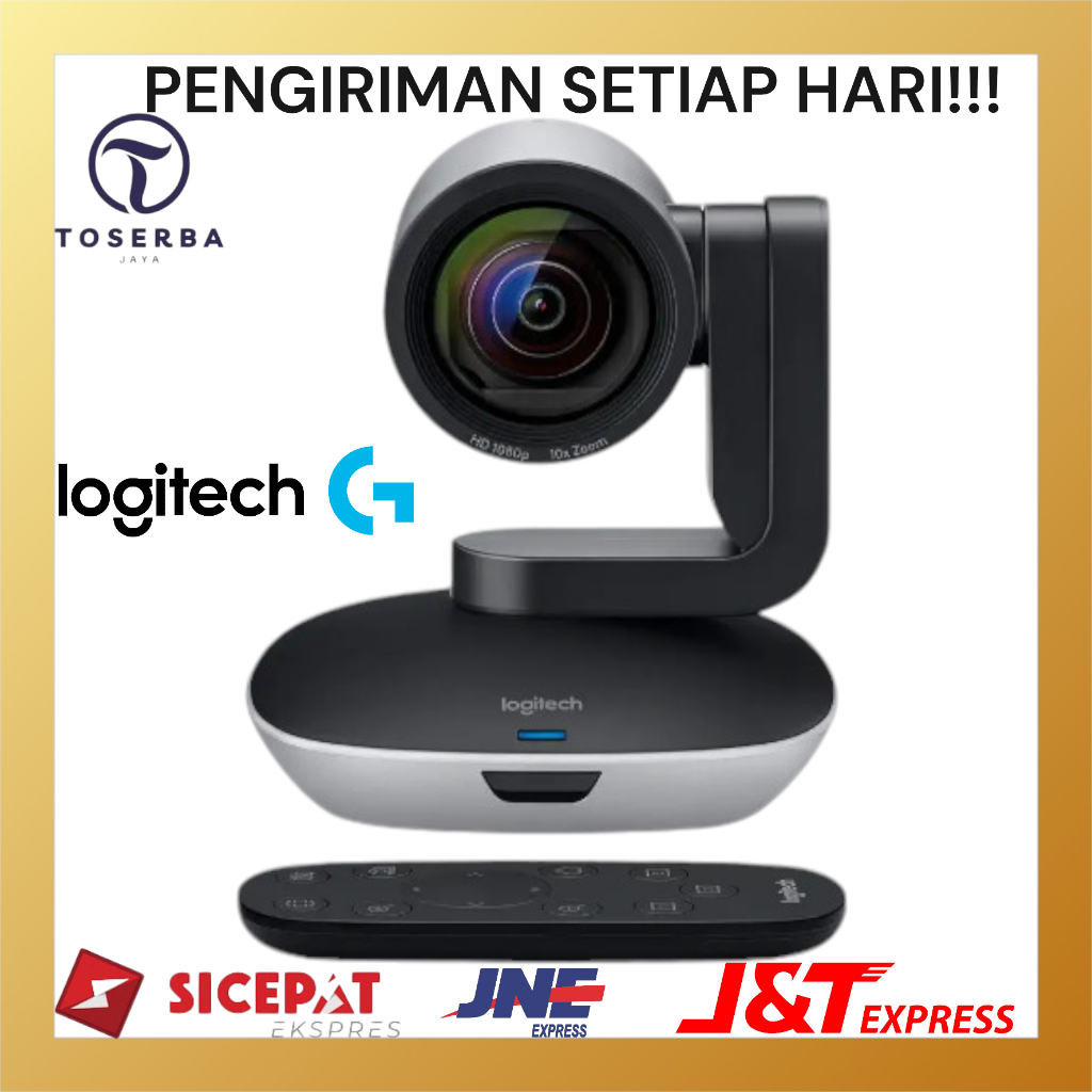 Logitech Camera PTZ Pro 2 Video Conference - Webcam Logitech PTZ PRO 2 Original Garansi 2th