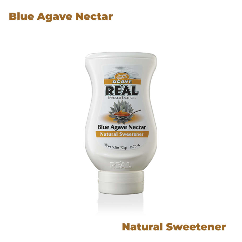 

Real Infused Fruit Syrups Blue Agave Nectar 500ml