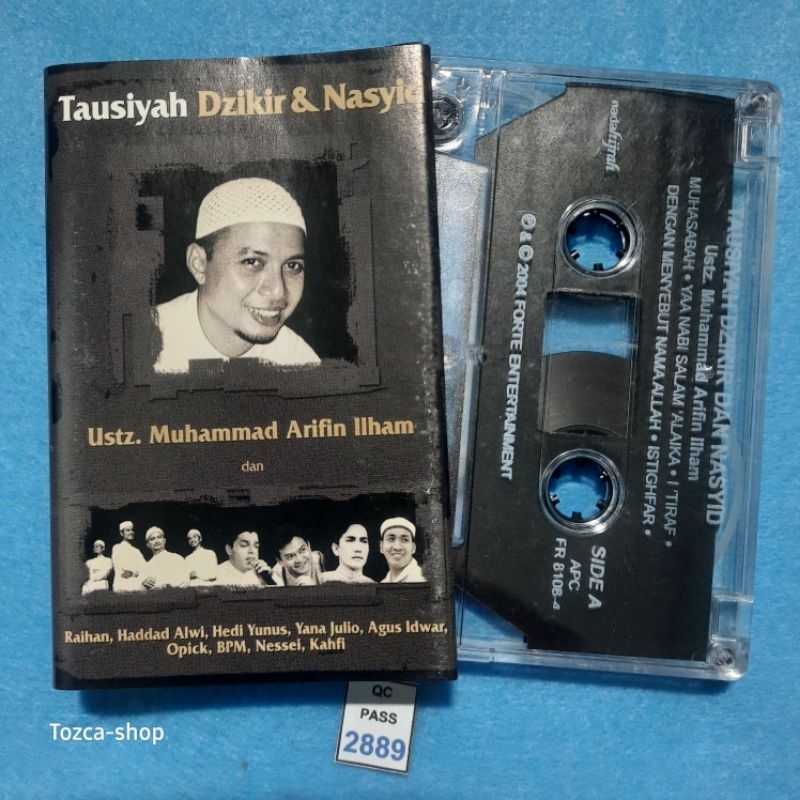 Kaset pita Tausiyah Dzikir dan Nasyid Ustad Muhammad Arifin Ilham