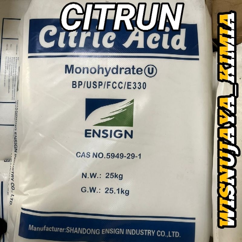 

Citrun Sitrun Asam Sitrat Citric Acid 1 KG