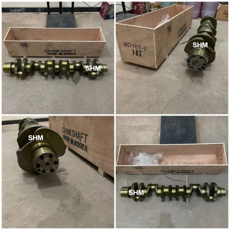 KRUK AS 6D40 SUPER GREAT KER AS CRANKSHAFT ASSY FUSO SUPER GREAT 6D40 KOREA