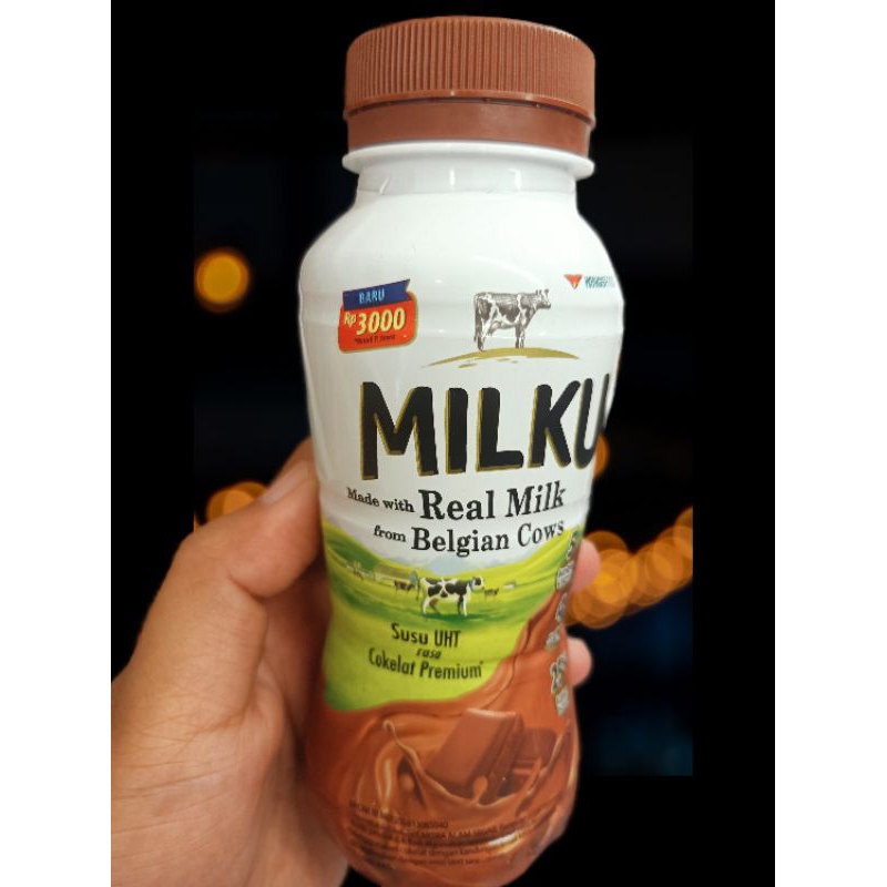 

MILKU SUSU UHT RASA COKLAT PREMIUM/STRAWBERY 200 ML