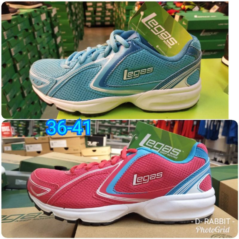 Sepatu League Legas Wanita pink biru Twister La W original running shoes sale promo