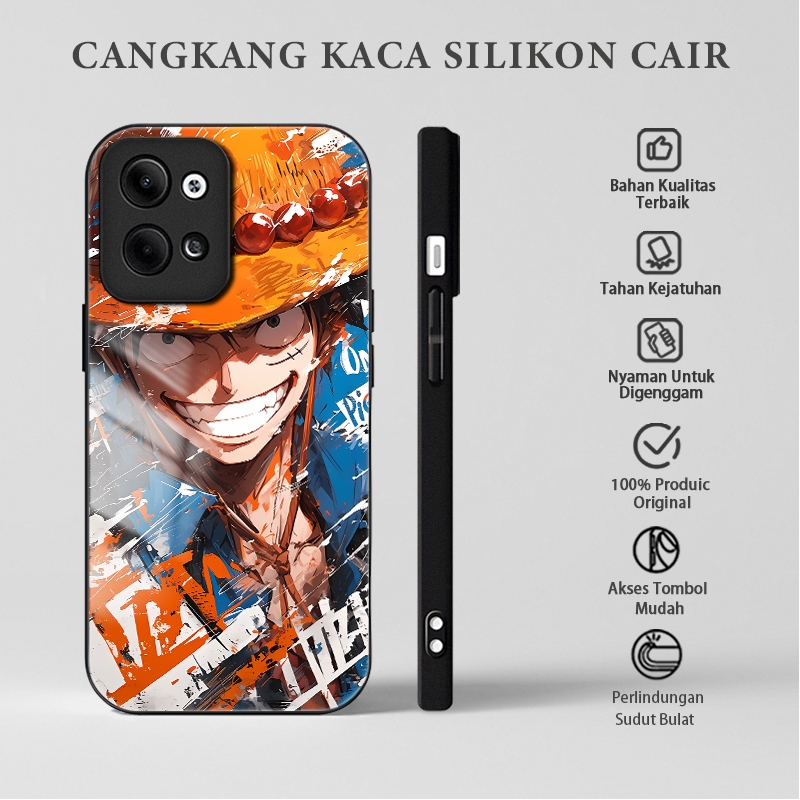 Soft Case glossy kaca for vivo s1 v15 v19 v20 v21 v21e v23 v25 v27 v29 v17 pro android casing hp y02