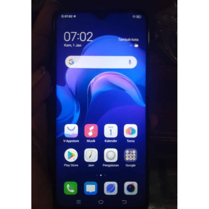 hp android murah vivo v11 pro ram 6gb/64gb original sidik jari d layar,minus layar sentuh eror
