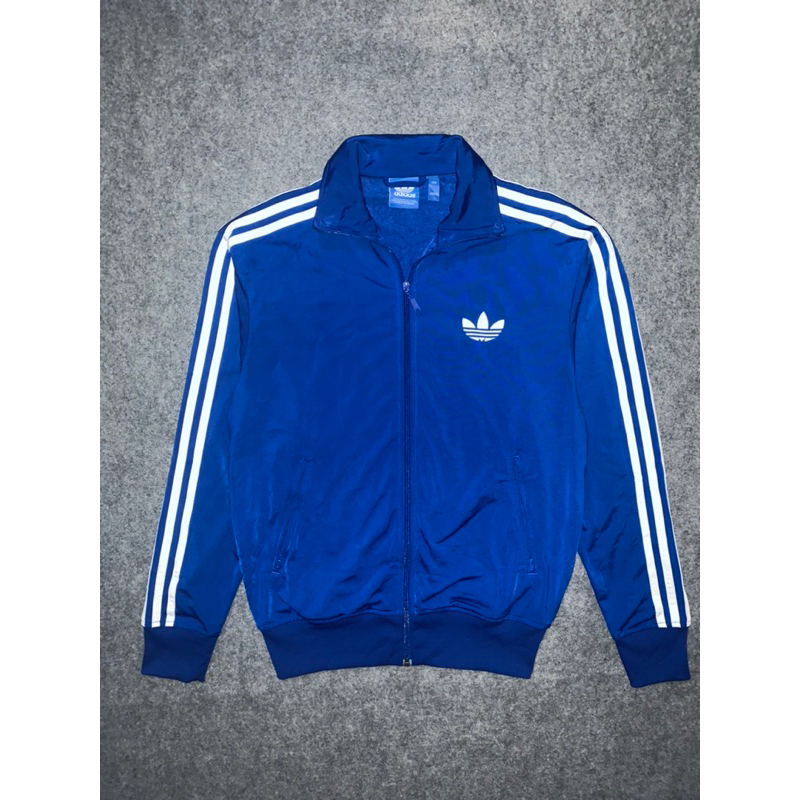 tracktop adidas firebird blue