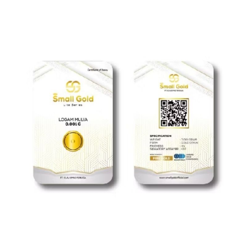 mini gold 0.001 gram