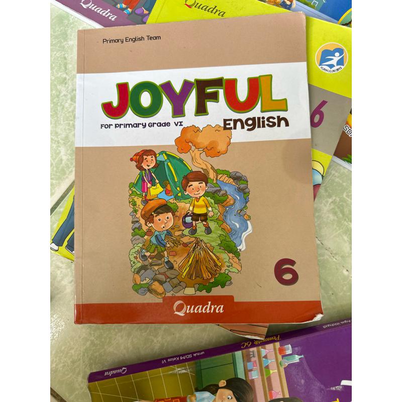 joyful english kelas 6 sd quadra
