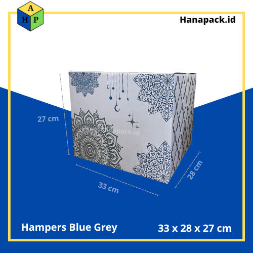 

Kardus Hampers Lebaran / Box Hampers / Packaging Hampers 33 x 28 x 27 cm