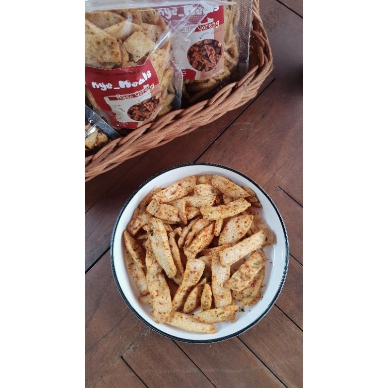 

Basreng istimewa varian rempah daun jeruk 160gr