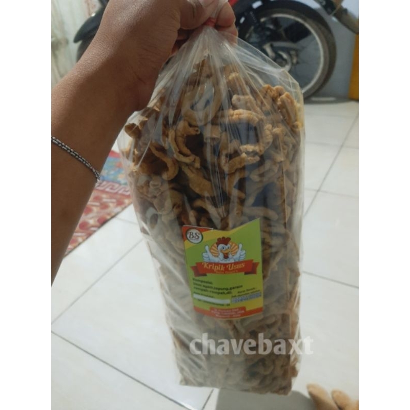 

keripik usus ayam krispi premium 1kg/usus crispy