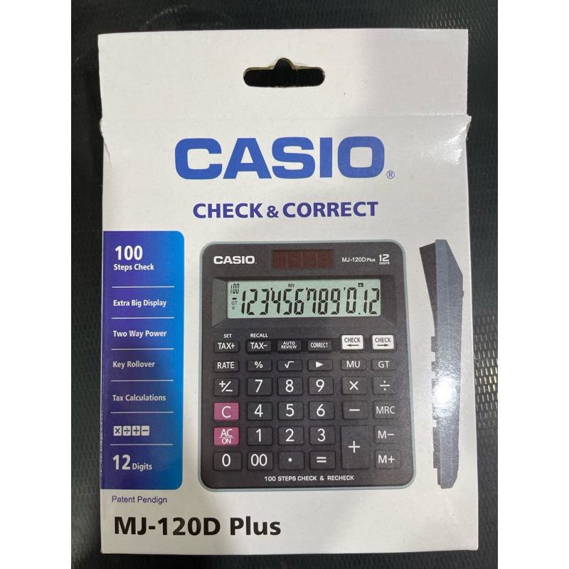 

Kalkulator Casio MJ-120D Plus