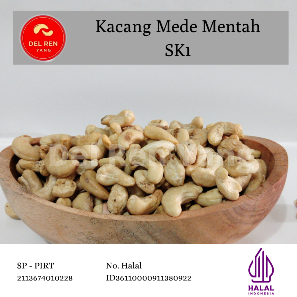 

107rb/kg Kacang Mede Mentah Bintik SK1